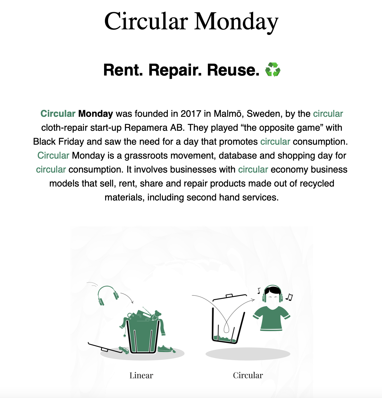 CircularMonday